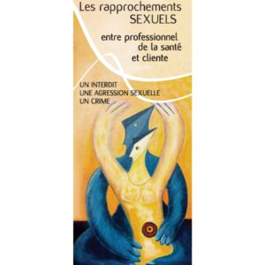Les rapprochements sexuels entre professionnels de la santé et clients (dépliant)