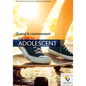 Quand le contrevenant est un adolescent