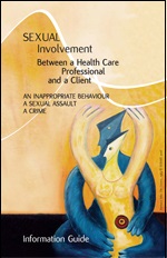 Couverture guide Sexual involvment between professionals and clients